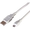 Кабель Rexant 18-1166 micro USB-USB-A (3 м, серый)