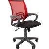 Кресло CHAIRMAN 696 grey (красный/черный)