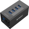 USB-хаб Orico A3H4-BK