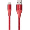 Кабель Anker Powerline+ II USB/Lighting (1.8 м, красный)