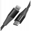 Кабель Anker Powerline+ II USB-C/Lighting (1.8 м, черный)