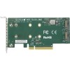 Планка Supermicro AOC-SLG3-2M2-O