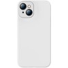 Чехол для телефона Baseus Liquid Silica Gel Protective для iPhone 13 (белый)