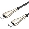 Кабель Borofone BU29 USB Type-C - Lightning (1.2 м, черный)