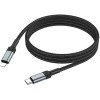 Кабель Borofone BU30 USB Type-C - Lightning (1.2 м, черный)