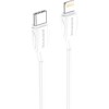 Кабель Borofone BX19 USB Type-C - Lightning (2 м, белый)