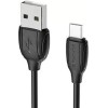 Кабель Borofone BX19 microUSB 1 м (черный)