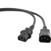 Кабель Wize C13 - C14 CAC6-C13-C14-5M (5 м, черный)