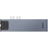 Док-станция Baseus Thunderbolt C+Pro 7-in-1 CAHUB-L0G