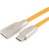 Кабель Cablexpert USB Type-A - USB Type-C CC-G-USBC01O-1M (1 м, оранжевый)