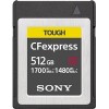 Карта памяти Sony CFexpress Type B CEB-G512 512GB