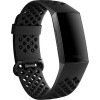 Ремешок Fitbit спортивный для Fitbit Charge 3 (S, black)
