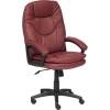 Кресло TetChair Комфорт ЛТ, экокожа (бордовый)