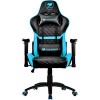 Кресло Cougar Armor One Sky Blue (черный/голубой)