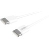 Кабель Denmen D10C USB Type-C - USB Type-C (1 м, белый)