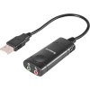Адаптер Defender 2х3.5 mm - USB [63002]