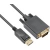 Кабель USBTOP DisplayPort - VGA, FullHD 1080p, 1.8 метра