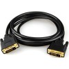 Кабель USBTOP DVI-D - DVI-D (3 м, черный)