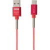 Кабель GOLF GC-40 USB Type-A - USB Type-C (1 м, красный)