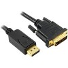 Кабель Greenconnection GC-DP2DVI1-3m