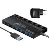 USB-хаб Ginzzu GR-388UAB