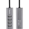 USB-хаб  Hoco HB1 (серый)