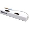 USB-хаб 5bites HB24-204WH