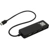 USB-хаб  5bites HB24C-210BK