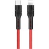 Кабель Hoco U31 Lightning/USB Type-C (красный)