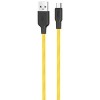 Кабель Hoco X21 microUSB (желтый)