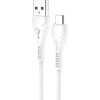 Кабель Hoco X37 microUSB (белый)