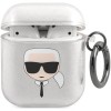 Чехол CG Mobile Karl Lagerfeld для AirPods 1&2 KLA2UKHGS (серебристый)