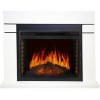 Каминокомплект Smolcom Lindos FS33 с RealFlame FireSpace 33 S IR (белый/черный)