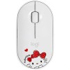 Мышь Logitech M350 Pebble Hello Kitty (белый)