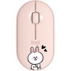 Мышь Logitech M350 Pebble Line Friends Cony (розовый)