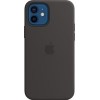 Чехол для телефона Apple MagSafe Silicone Case для iPhone 12/12 Pro (черный)