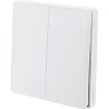 Выключатель Aqara Wall Light Switch ZigBee (двухклавишный, разрыв фазовой линии)