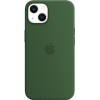Чехол для телефона Apple MagSafe Silicone Case для iPhone 13 (зеленый клевер)