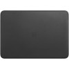 Чехол Apple Leather Sleeve для MacBook Pro 16 (черный)