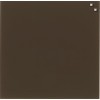Стеклянная доска Naga Magnetic Glass Board 45x45 (орех) [10784]