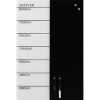 Стеклянная доска Naga Magnetic Glass Weekplanner 40x60 Danish [12000]