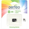 Карта памяти Perfeo microSDHC PF8GMCSH10ES 8GB