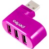 USB-хаб Perfeo PF-VI-H024 (розовый)
