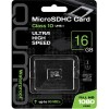 Карта памяти QUMO microSDHC QM16GMICSDHC10U1NA 16GB