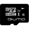 Карта памяти QUMO microSDHC (UHS-1) 16GB (QM16GMICSDHC10U1)