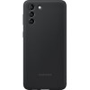 Чехол для телефона Samsung Silicone Cover для Galaxy S21+ (черный)