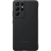 Чехол для телефона Samsung Silicone Cover + S Pen для Galaxy S21 Ultra (черный)