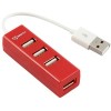USB-хаб SBOX H-204 (красный)
