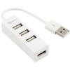 USB-хаб  SBOX H-204 (белый)