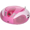 Портативная аудиосистема Lenco SCD-37 USB (розовый)